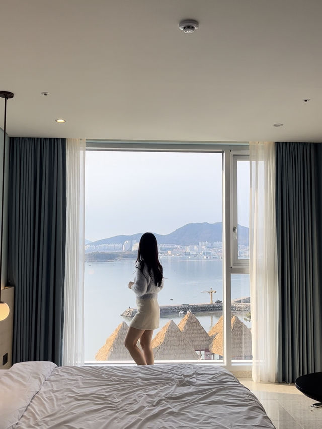 오션뷰가 무척이나 아름다운 휴양지 분위기 호텔