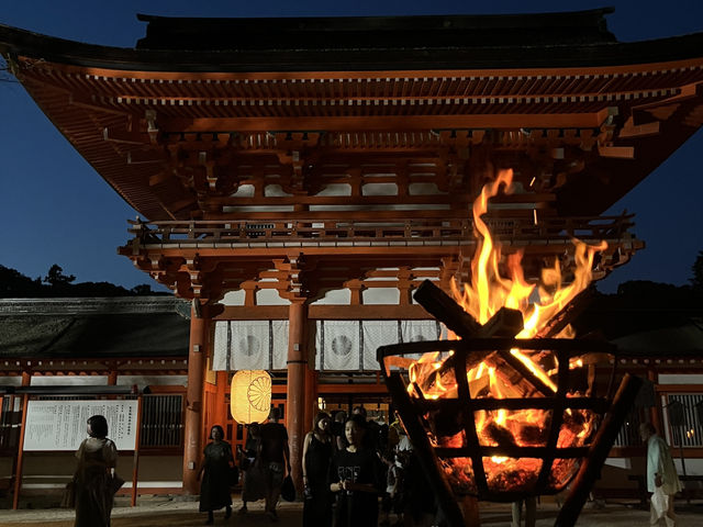 下鴨神社/篝火中秋節「明月管弦祭」