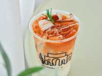 คาเฟ่มู๊ดดีคุมโทนขาวฟ้า ราชบุรี