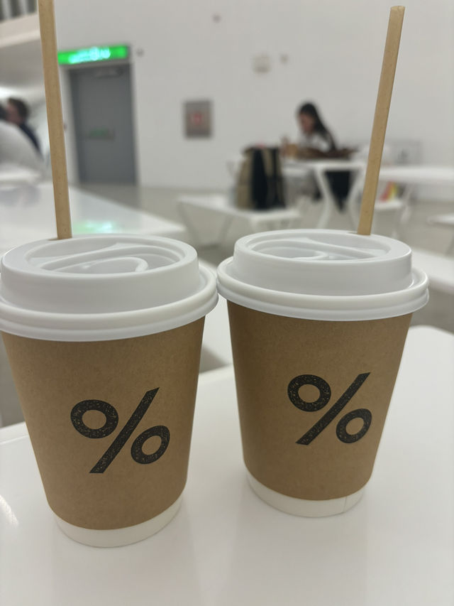 진한느낌의 커피원두가 맛있는 아부다비공항 %커피⭐️