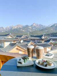 《 🇰🇷韓國首爾恩平韓屋村｜落地玻璃韓屋cafe ☕️》