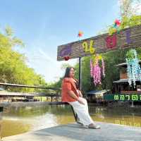 ตลาดน้ำสามวัง พนัสนิคมชลบุรี