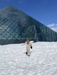 雪のモエレ沼公園
