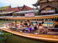 ล่องเรือชมหิ่งห้อย @ตลาดน้ำอัมพวา