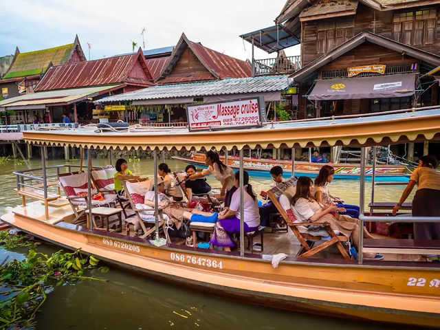 ล่องเรือชมหิ่งห้อย @ตลาดน้ำอัมพวา