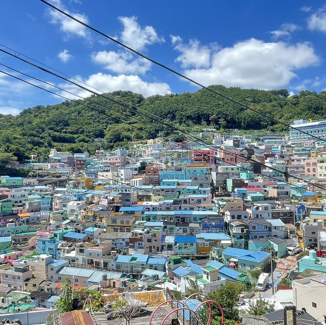 釜山-甘川文化村、白淺灘文化村