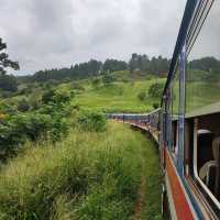 Travelling to Ella by train 