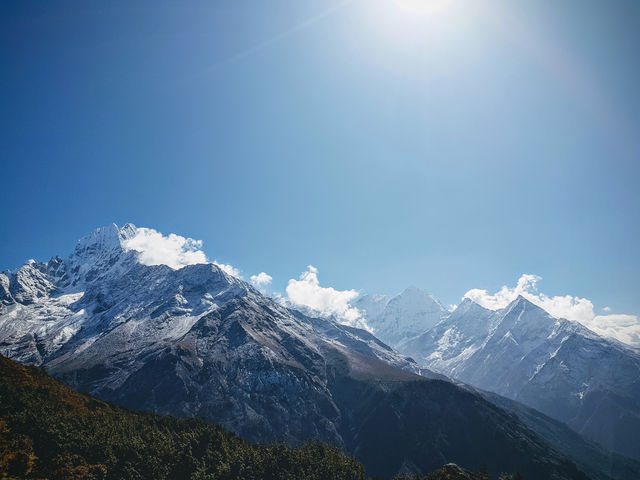 Everest View Point - 1st glance of Everest Base Camp Trek