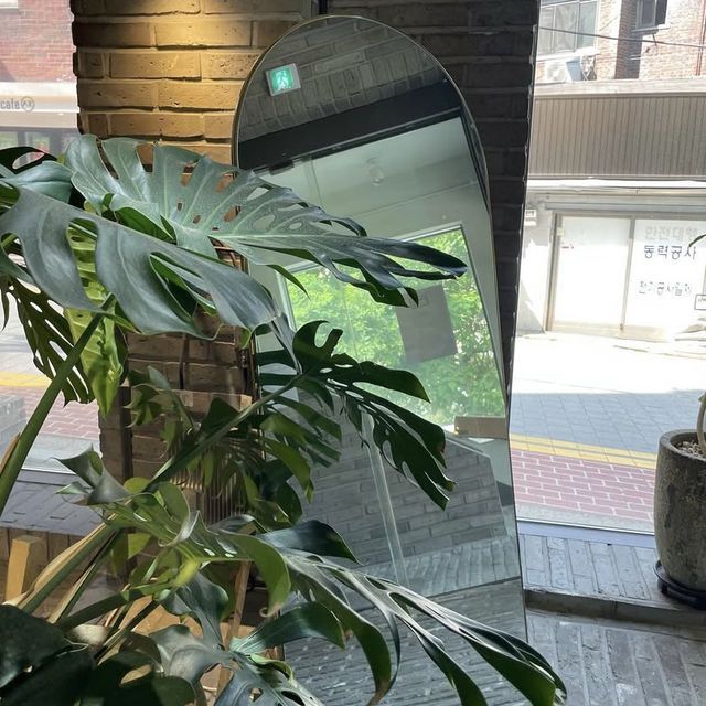 韓国🇰🇷ホンデからも近い！素敵なテラス席のあるカフェ