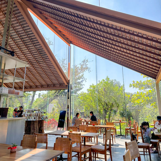 ค่าเฟ่❤️ธรรมชาติ patom สวนสามพราน นครปฐม ✨