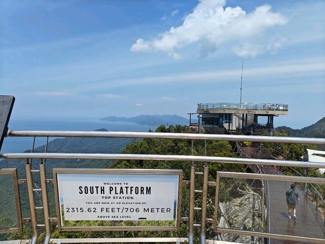 Langkawi Sky Cab, from Ground level to Peak