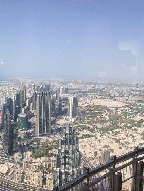 Made it to the World’s Tallest Building-Burj Khalifa! 
