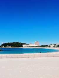 白い砂浜と青い海！白良浜で心癒されるビーチタイム🏖️🌊
