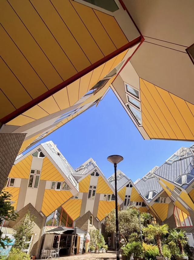 Cube Houses of Rotterdam – A Bold Vision of Modern Architecture 