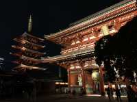 Sensoji Temple at Night: A Magical Glow in Asakusa