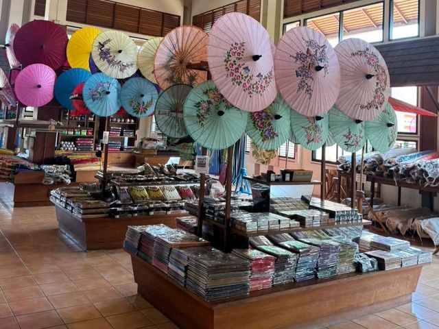 參觀清邁傳統百年手工製傘：博桑傘村 Bo Sang Umbrella Village