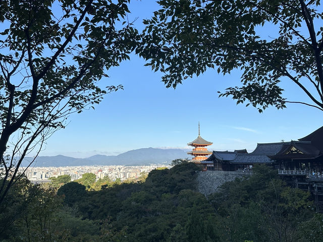 歷史與美景的完美交融：探訪京都的清水寺