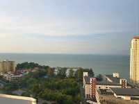 Beautiful scenery from hotel lift lobby