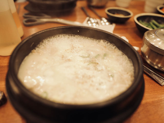 首爾｜高速巴士站在地人吃的牛肉彈湯頭清爽