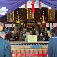 【福岡県博多🇯🇵櫛田神社】博多の総鎮守の櫛田神社へ参拝☺️