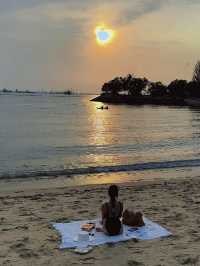 Sunset in Singapore 