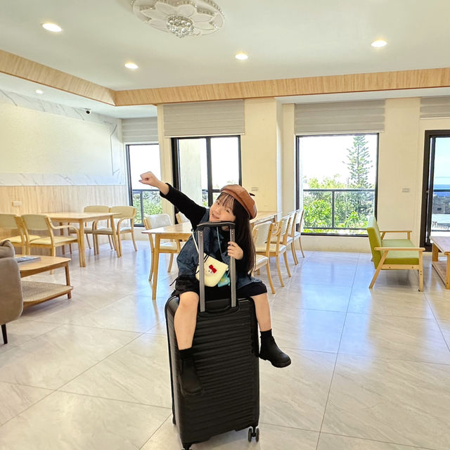 國境之南「墾丁」🏖️  親子住宿首選-南喃夕語・暮日🤍樓中樓海景景觀房