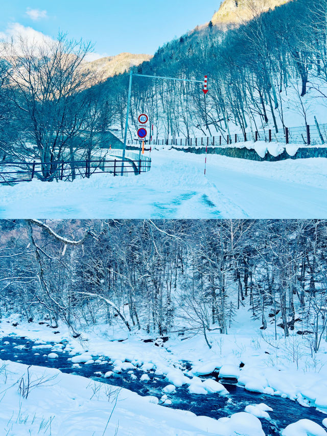 【北海道】層雲峽：被冰封的流星瀑布和銀河瀑布