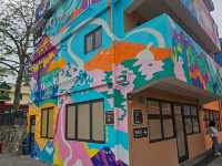 香港最新景點，超靚彩色小屋：馬灣1868