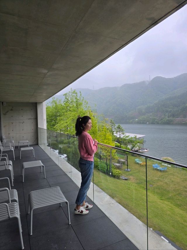 운치있는 리버뷰를 조망하는 가평카페💙