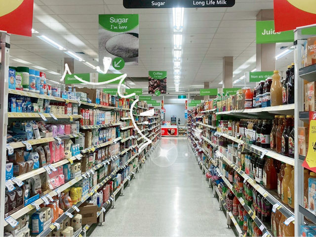 Shopping at IGA Northbridge