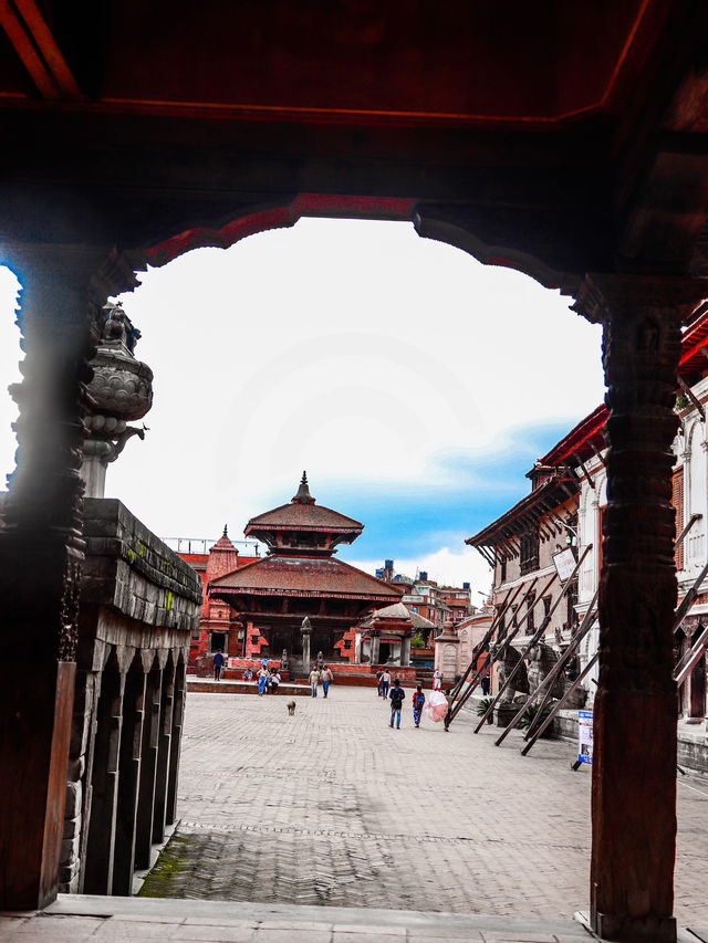 Bhaktapur durbar square is 13th century palace