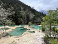 🏞️ Huanglong National Scenic Area – Fairyland at 3,500m Altitude
