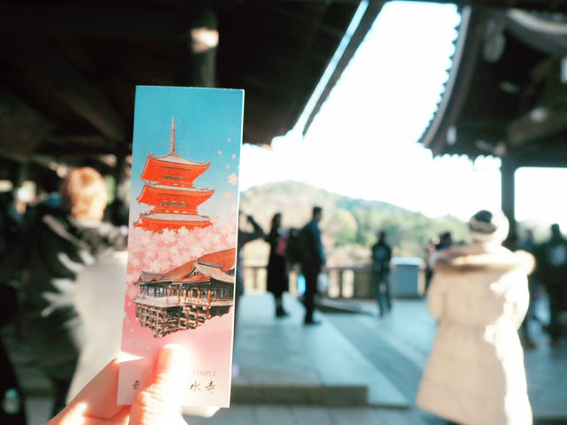 ไหว้พระขอพรที่วัดน้ำใส เมืองเกียวโต