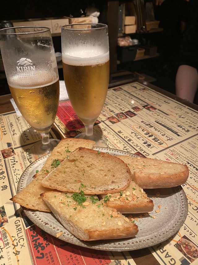 【東京/中野】ニンニク好きは絶対行って！！🧄ニンニクバル🩵