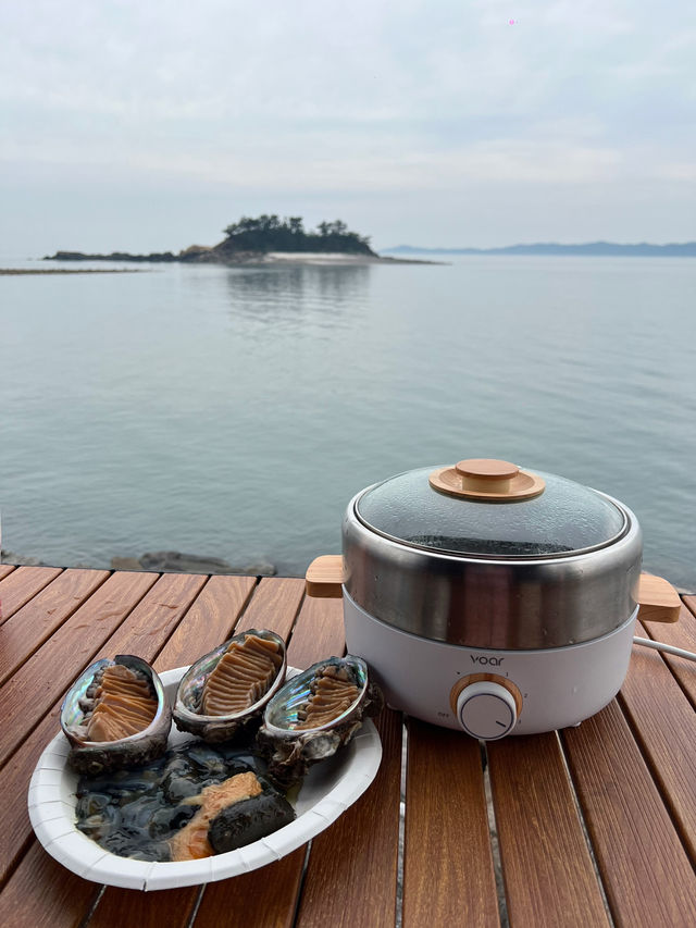 바다 끝의 쉼, 민어도에서의 고요한 하루~🏖️