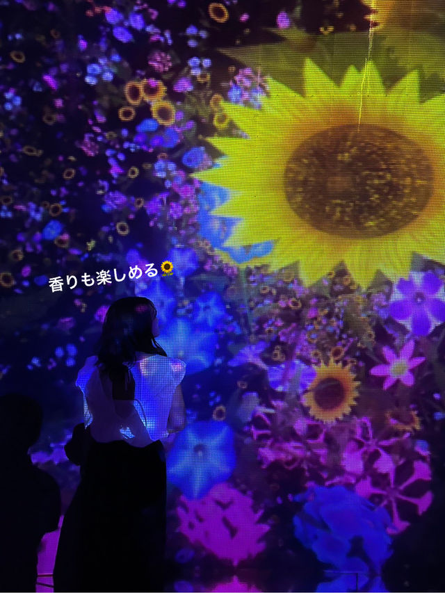 🌌チームラボTOKYOで全身アート体験✨