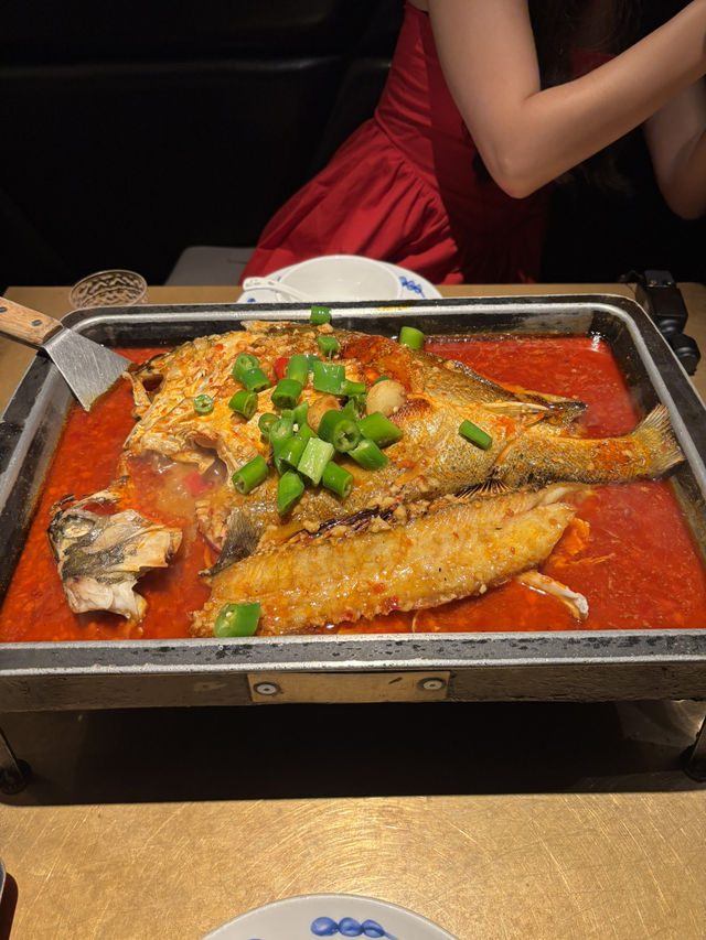 중국 칭다오에서 꼭 먹어야하는 농어찜🤭