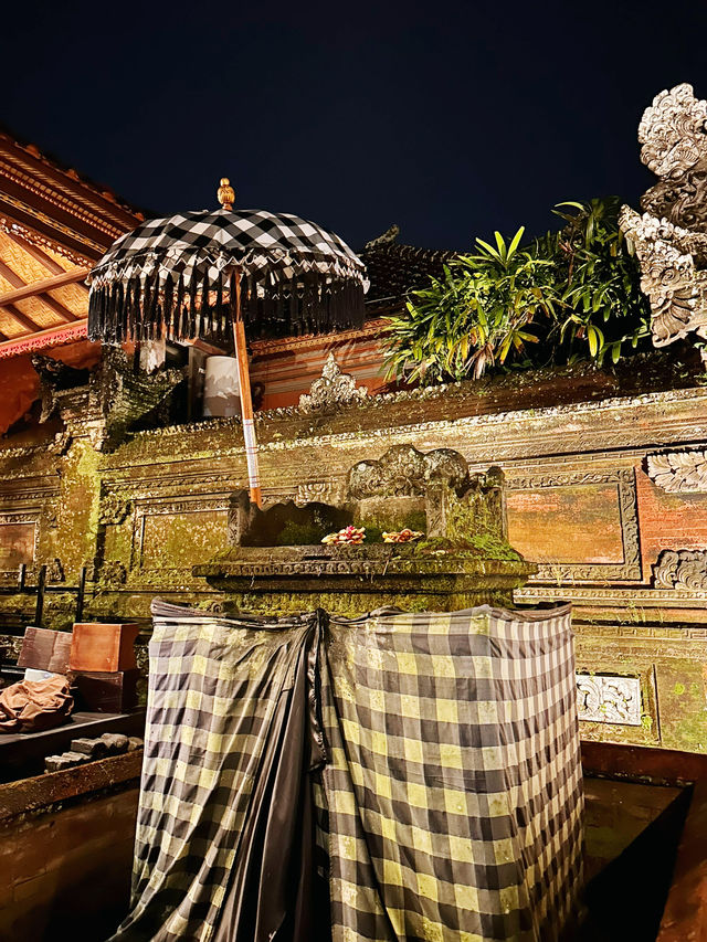 Moonlit Serenity at Saraswati Temple