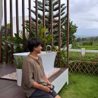 ที่พักริมทุ่งนาสุดมินิมอล วิวภูเขา จ.น่าน