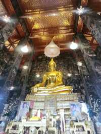 Wat Suthat a 200 years old temple in Bangkok