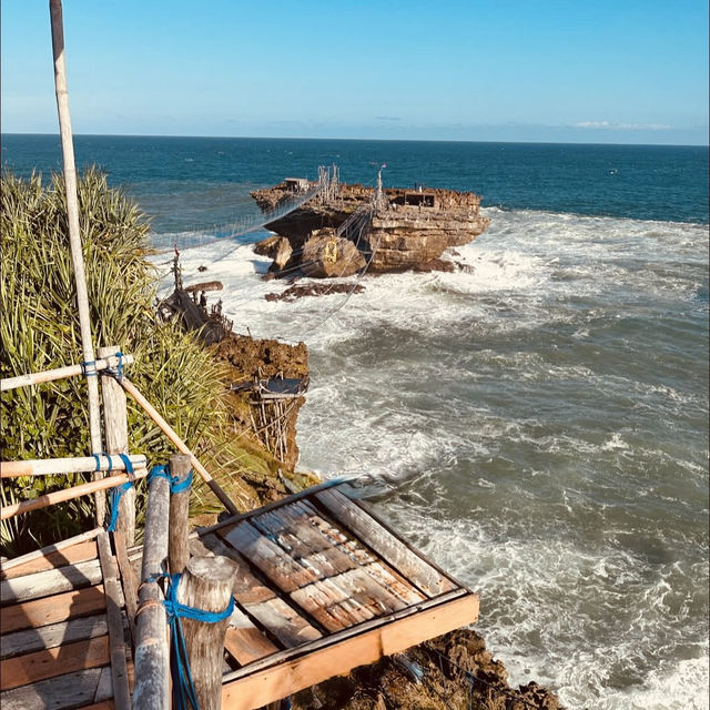 🌊 Timang Beach Adventure: Yogyakarta’s Thrilling Coastal Gem