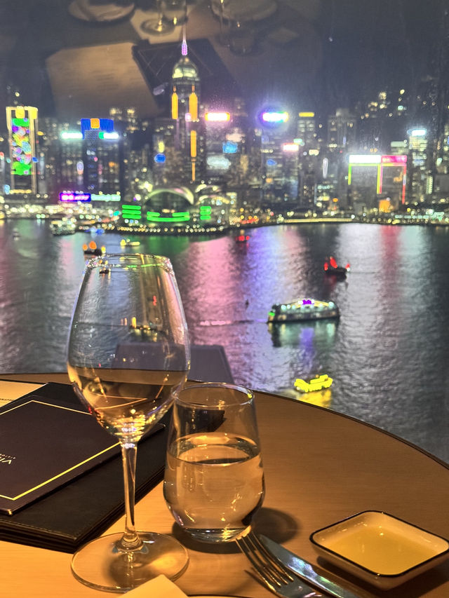 香港🇭🇰維港美景高空意大利餐廳Vista
