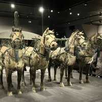 🐎 Bronze Chariots at Lishan — Qin Dynasty Craftsmanship at Its Finest