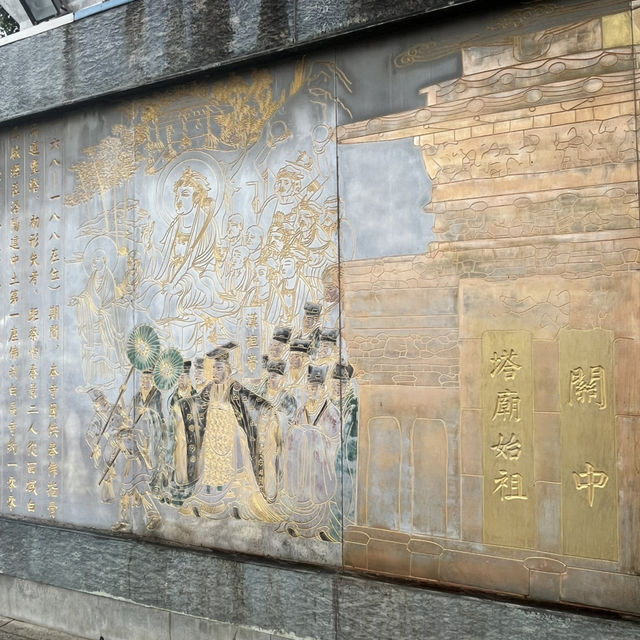 ✨ Famen Temple – The Golden Path of Faith ✨