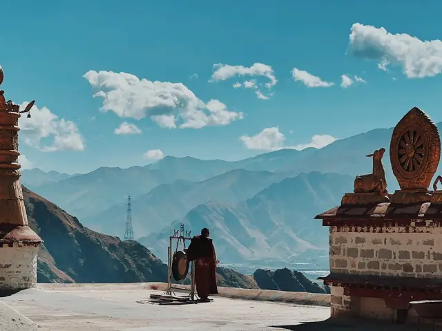 Mystic Peaks⛰️ in Drepung Monastery