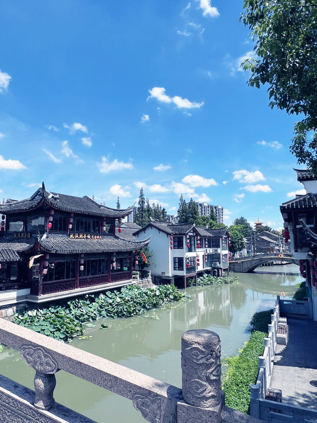 🏮🚣不用跑蘇州！七寶古鎮地鐵直達，絕美水鄉夜景美哭我！🚣🏮