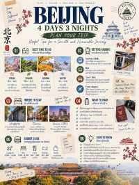🇨🇳 BEIJING 4 วัน 3 คืนเมืองเดียวที่เที่ยวได้ทั้งพระราชวัง กำแพงเมืองเก่า Hutong