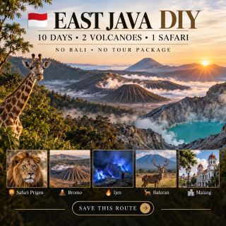 【保存版】東ジャワ10日間DIYアドベンチャー：火山・サファリ・絶景を巡る究極の旅