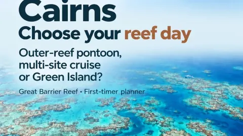 Cairns First-Timer Reef Planner: Outer-Reef Pontoon, Multi-Site Cruise—or Green Island? — traveler post in Cairns