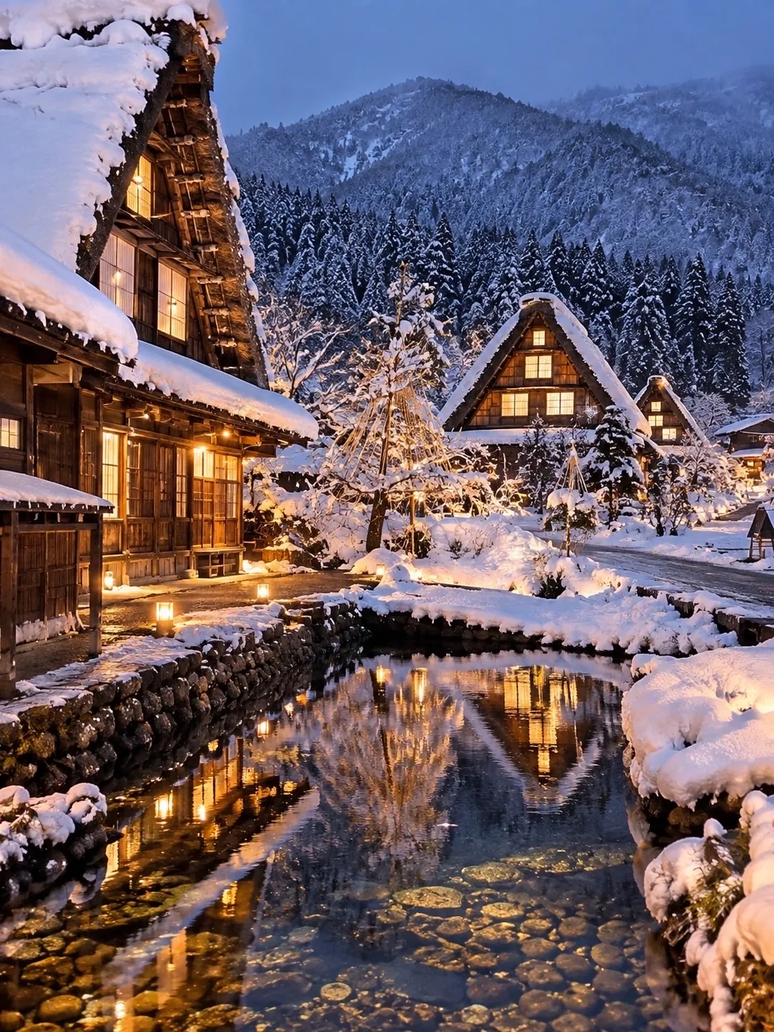 Shirakawa-go, Japan: A Fairytale World Heritage Village in the Heart of the Valley.